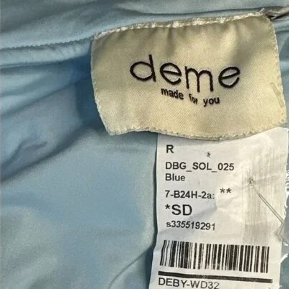 Deme by Gabriella x REVOLVE Dahlia Gown in Blue Large Womens Long Maxi - Picture 9 of 14